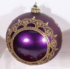 Lot - Seven Jay Strongwater Round Crystal Ornaments