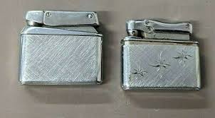 Antique His & Hers Kreisler Butane Engraved Lighters USA ...