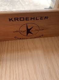 Kroehler Mid Century Formica Dresser with Tilting Mirror for ...