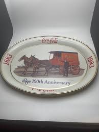 Vintage 1983 Kroger Coca Cola 100th Anniversary Plate ...