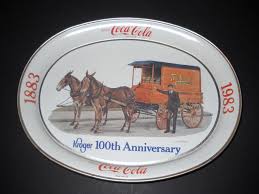 Coca-Cola Tray - Kroger 100th Anniversary 1883 - 1983 ...