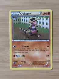 Krokokrok 64/114 Black & White Regular Uncommon Card Pokémon Card TCG | eBay
