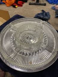 Vintage Sears Kromex Veggie Chip Dip Serving Tray Chrome ...