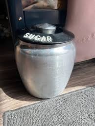 Vintage mid century Kromex canister set | EstateSales.org