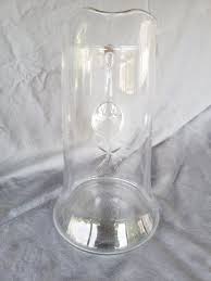 Vintage Fostoria Etched Sunburst Glass Pitcher, 1904-1926 - Etsy