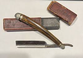 Vintage Rose's Barber Supply Co Midget Straight Razor Made ...