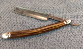 W.L. BUCK CO. OAKLAHOMA STRAIGHT RAZOR BUCKS BLUE STEEL | eBay