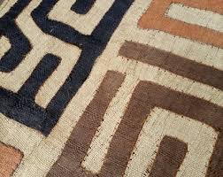 116x24 INCH Bakuba Tribe Original Clothes Textile Tapestry Kasai DRC Multicolor Genuine Mulumba Tree Bark Cloth Table Runner Congo Wall Deco - Etsy