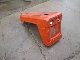 Satoh Tractor S650 Late Hood and Grille Hood -19152501000,