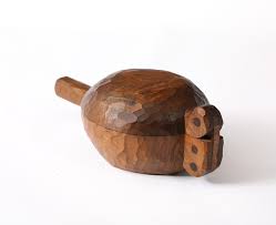 Solid Carved Walnut Box In The Style of Marolles, France 1940's For Sale at 1stDibs