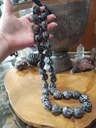 Vintage Hawaiian kukui nut beaded tribal necklace | eBay