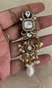 Victorian Pendant Beads necklace With Earrings | Indian ...