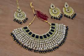 Indian Bollywood tradition necklace set for women and girls ...