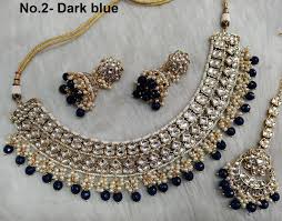 Indian Jewelry Jewellery , Kundan Necklace Set Indian ...