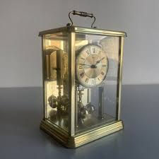 Vintage HERMLE Pendulum, Golden Ball Pendulum Clock - Etsy