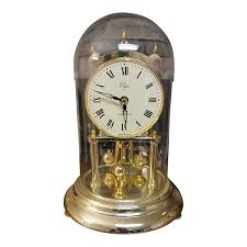 Vintage Elgin Anniversary Dome Clock – Rotating Pendulum ...