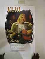 Amazon.com: (24x36) Kurt Cobain (Unplugged) Music Poster Print: Nirvana Unplugged Poster: Posters & Prints