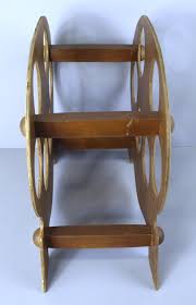 Vintage Enkeboll Stamped Plywood / Wood Tabletop Wine Rack ...