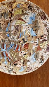 Circa 1890 Japanese Satsuma Porcelain Bugaku Dancers ...