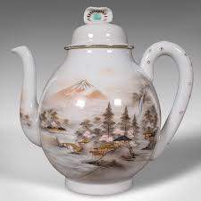 1900's Antique Kutani Tea Service | Chairish