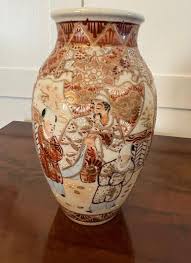 Pair of Antique Edwardian Quality Satsuma Vases For Sale at ...