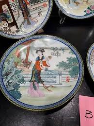 Lot Of 5 vintage imperial jingdezhen porcelain plate (B) | eBay