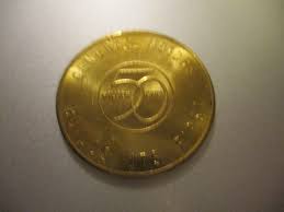 GM 1st 50 Million Cars Souvenier Brass Coin - 1954 - Body by ...