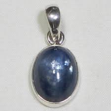 Blue Kyanite Sterling Silver Pendant Jewelry – Blue Moon ...
