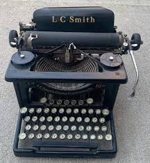 Vintage L C Smith & Corona Typewriter: Steampunk Office ...