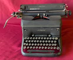 L.c. Smith Corona Super Speed Typewriter