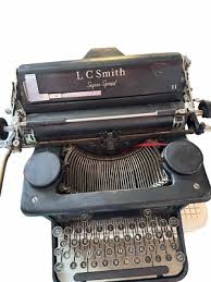 L S Smith-Corona 1930's Silent Super Speed 11, With ...