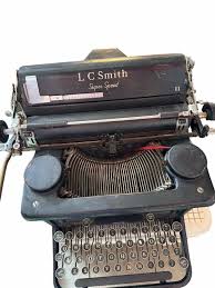 L S Smith-corona 1930s Silent Super Speed 11, With ...