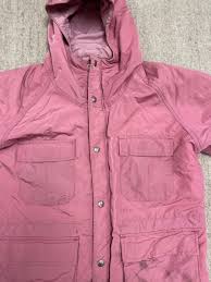 vintage LL Bean Parka Jacket mens large pink 1980s Baxter state | eBay