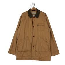 Vintage L.l.bean Chore Jacket, Duck Canvas Blanket Lined (L ...