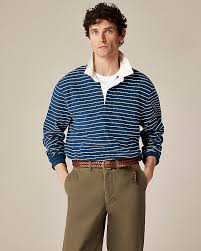 Rugby Shirt In Stripe For Men | J.Crew