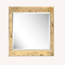 Vintage Labarge Gold Leaf Chinoiserie Floral Wall Mirror - Etsy