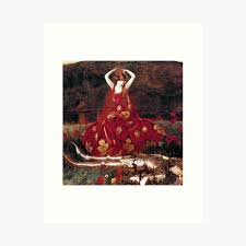 "La Belle Dame Sans Merci - Frank Cadogan Cowper" Art ...