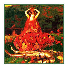 Frank Cadogan Cowper La Belle Dame Mer Counted X Stitch ...