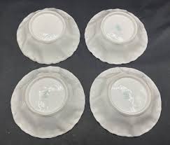 4 ST. KILIAN SMALL 6” BERRY BOWLS WITH FLORAL AND SUPER HAND ...