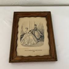 Godey's Americanized Paris Fashions 1860 Print Ladies Vtg ...