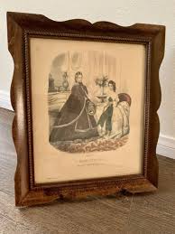 LA MODE ILLUSTREE” “Leroy impa Paris” Framed 11.5x14” | eBay