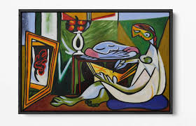 PABLO PICASSO THE MUSE -FLOAT EFFECT CANVAS ...