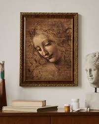 La Scapigliata - Leonardo da Vinci Canvas Art Print ...