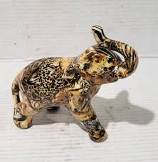 La Vie Elephant Statue/Figurine Jungle Glazed Animal Safari ...