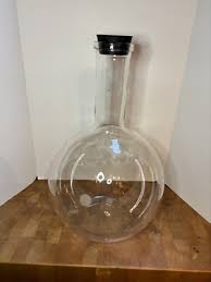 Rare Vtg PYREX Glass 6000mL Single Neck Round Bottom Boiling Flask 15” X 9.5” ** | eBay