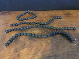 Black Lava Beads 1.5cm Diameter Beads 96 in Total. New not ...