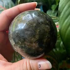 Flashy Labradorite Sphere