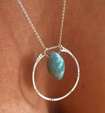 Northern Lights Labradorite Neclace - Etsy