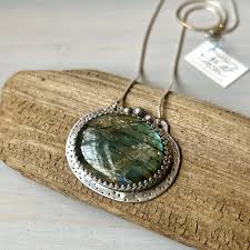 Oval Labradorite Necklace – no. 27 collection