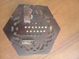 Antique Lachenal 48 button Concertina | eBay